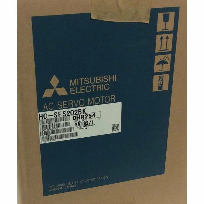 【新品 東京発 ★適格請求書発行可★】MITSUBISHI 三菱電機 HC-SFS202BK ACサーボモーター【6ヶ月保証】