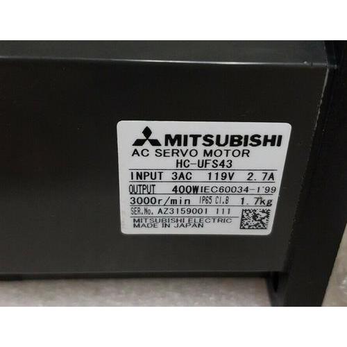 Rakuten - 【新品 東京発 ★適格請求書発行可★】MITSUBISHI/三菱 HC-UFS43 サーボモーター 【6ヶ月保証】