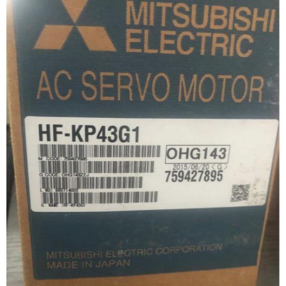 Rakuten - 【新品 東京発 ★適格請求書発行可★】三菱　サーボモーター HF-KP43G1【6ヶ月保証】