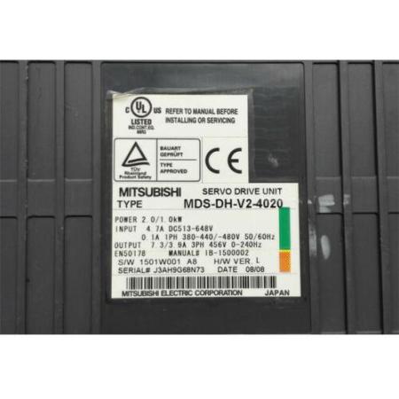 Rakuten - 【新品 東京発 ★適格請求書発行可】★MITSUBISHI/三菱サーボドライバーブランド MDS-DH-V2-4020【6ヶ月保証】