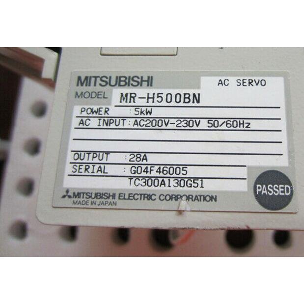 Rakuten - 【新品 東京発 ★適格請求書発行可★】MITSUBISHI/三菱 MR-H500BN サーボアンプ【6ヶ月保証】