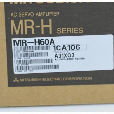 Rakuten - 【新品 東京発 ★適格請求書発行可★】三菱 サーボアンプ MR-H60A 【6ヶ月保証】