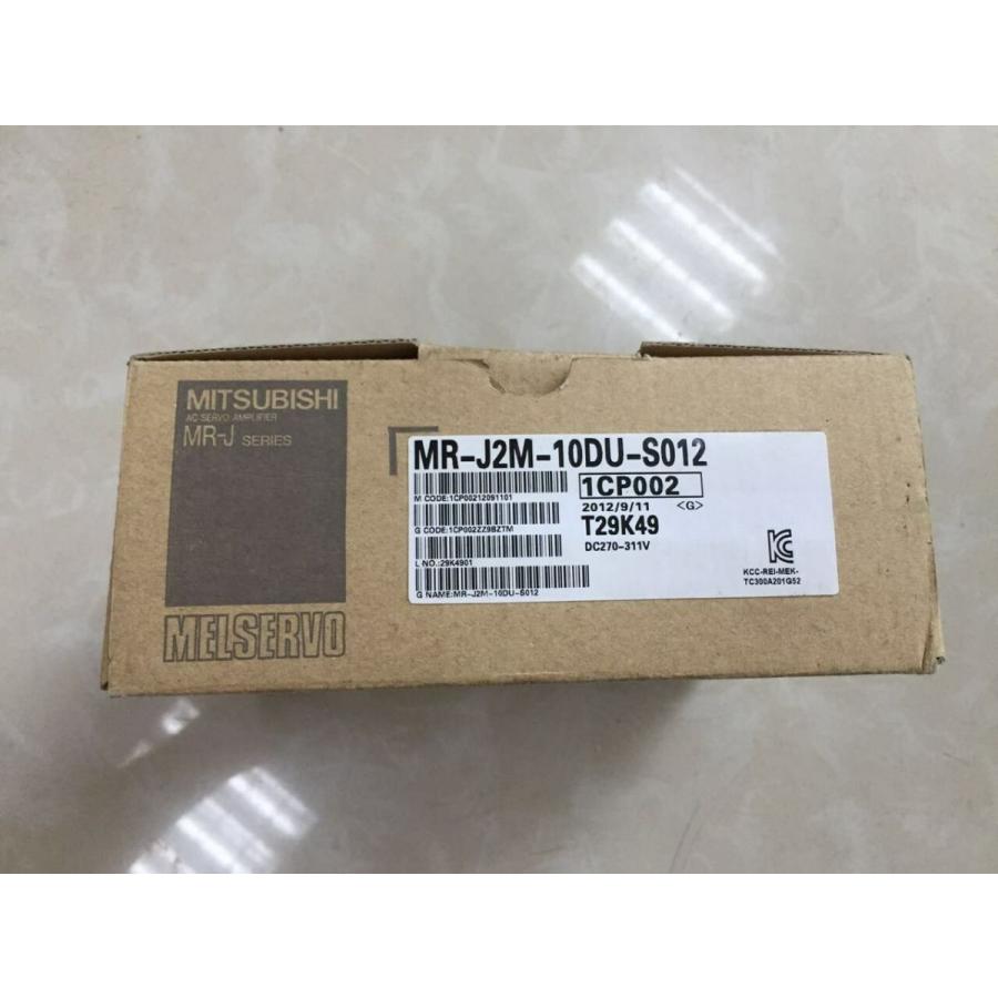 【新品 東京発 ★適格請求書発行可★】MITSUBISHI/三菱 MR-J2M-10DU-S012 サーボアンププ【6ヶ月保証】