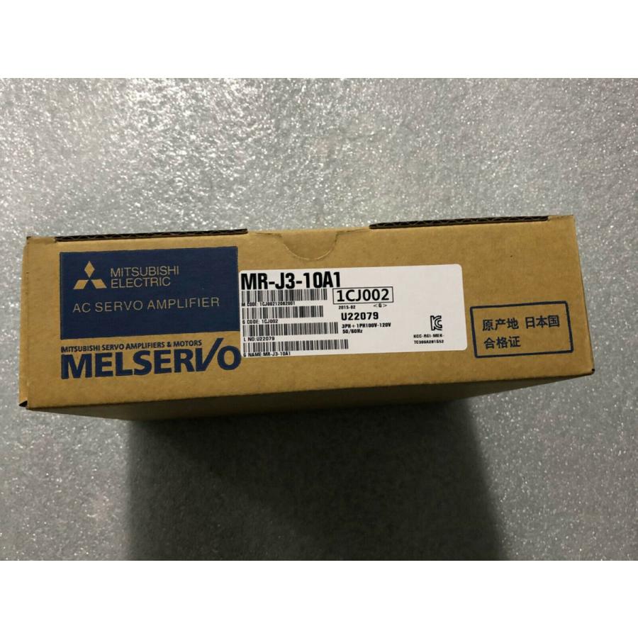Rakuten - 【新品 東京発 ★適格請求書発行可★】MITSUBISHI 三菱 MR-J3-10A1 サーボアンプ【6ヶ月保証】