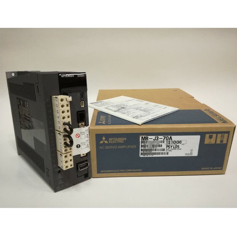 Rakuten - 【新品 東京発 ★適格請求書発行可★】MITSUBISHI 三菱電機 MR-J3-70A ACサーボアンプ シーケンサ PLC【6ヶ月保証】
