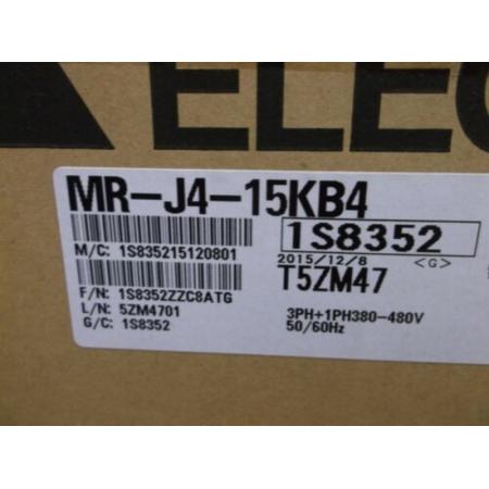 Rakuten - 【新品 東京発 ★適格請求書発行可★】MITSUBISHI 三菱電機 MR-J4-15KB4 サーボアンプ【6ヶ月保証】