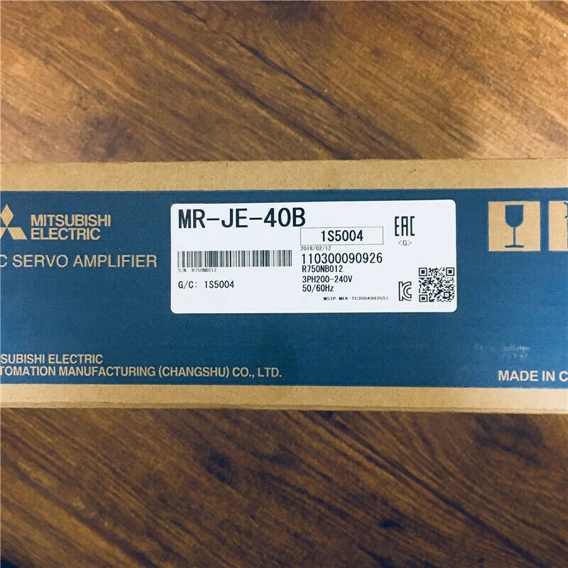Rakuten - 【新品 東京発 ★適格請求書発行可★】MITSUBISHI 三菱電機 MR-JE-40B サーボアンプ【6ヶ月保証】