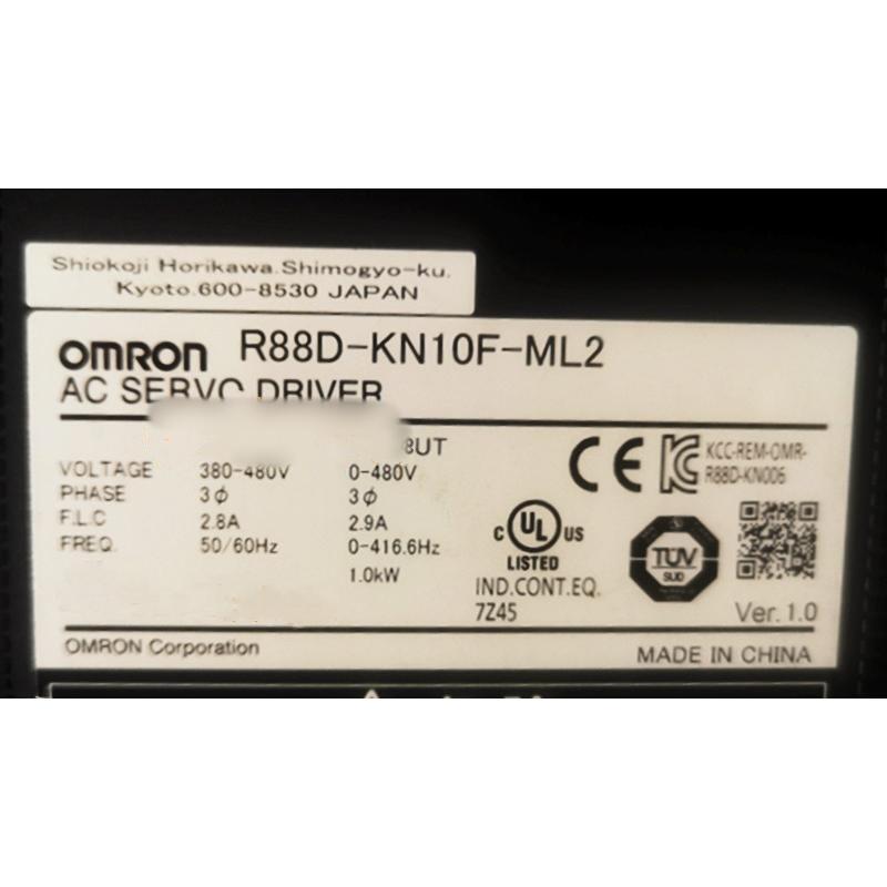Rakuten - 【新品 東京発 ★適格請求書発行可★】OMRON オムロ R88D-KN10F-ML2 用サーボドライバー【6ヶ月保証】