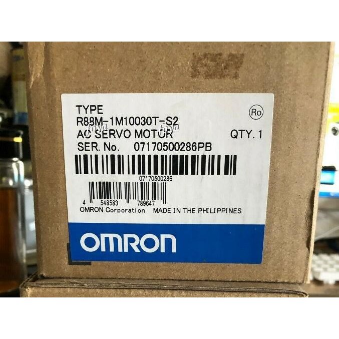 【新品 東京発 ★適格請求書発行可★】OMRON オムロン R88M-1M10030T-S2 用サーボモーター【6ヶ月保証】