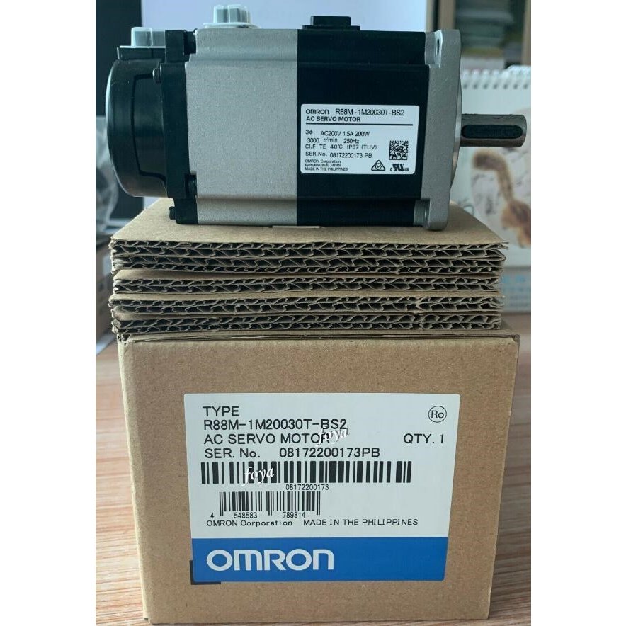 Rakuten - 【新品 東京発 ★適格請求書発行可★】OMRON オムロン R88M-1M20030T-BS2 用サーボモーター【6ヶ月保証】