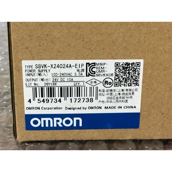 Rakuten - 【新品 東京発 ★適格請求書発行可★】OMRON オムロン S8VK-X24024A-EIP 24VDC 10A 用 スイッチ電源【6ヶ月保証】