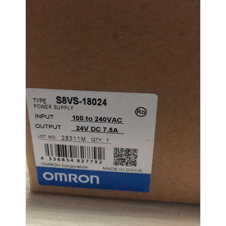 Rakuten - 【新品 東京発 ★適格請求書発行可★】OMRON オムロン S8VS-18024 24VDC 7.5A 用 スイッチ電源【6ヶ月保証】