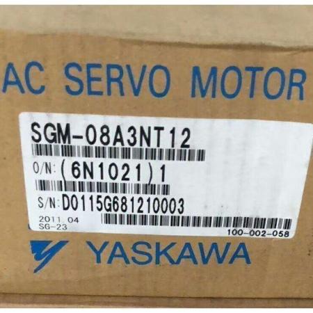 【新品 東京発 ★適格請求書発行可★】YASKAWA 安川電機 SGM-08A3NT12 サーボモーター【6ヶ月保証】