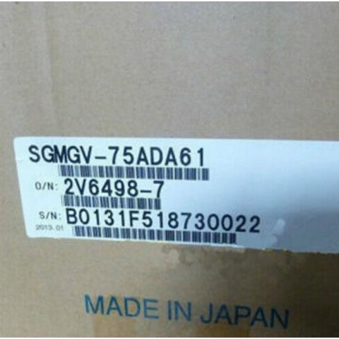 Rakuten - 【新品 東京発 ★適格請求書発行可★】YASKAWA 安川電機 SGMGV-75ADA61 サーボモーター【6ヶ月保証】