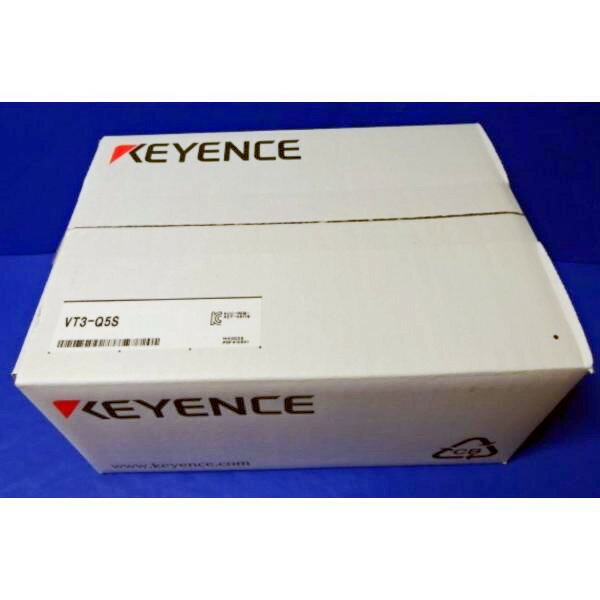 【◆新品 東京発◆ 適格請求書発行可◆】KEYENCE VT3-Q5S【6ヶ月保証】
