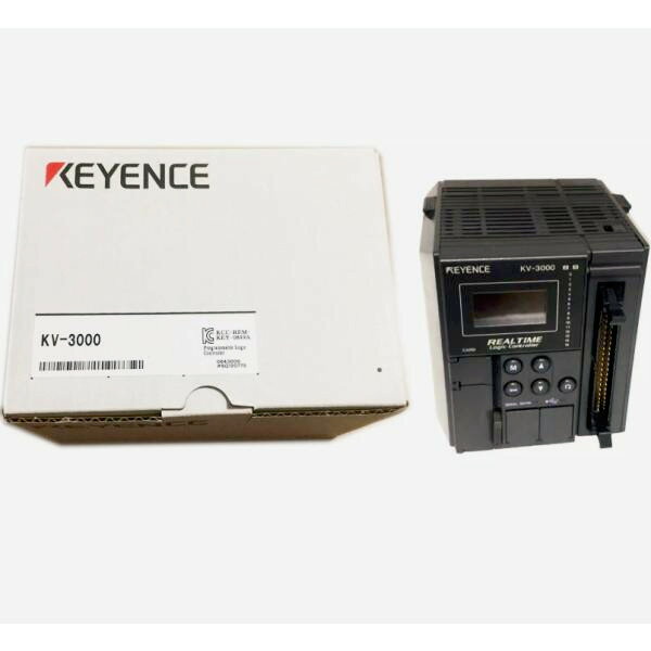 Rakuten - 【◆新品 東京発◆ 適格請求書発行可◆】KEYENCE KV-3000 シリアル内蔵 CPU ユニットプログラマブル コントローラ【6ヶ月保証】
