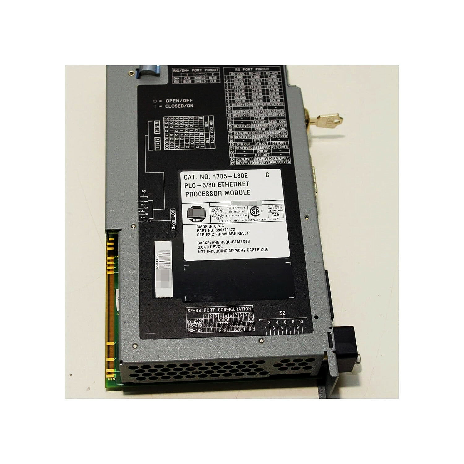 Rakuten - 【◆新品 東京発◆ 適格請求書発行可◆】1785-L80E PLCユニット 1785L80E （産業用）【6ヶ月保証】