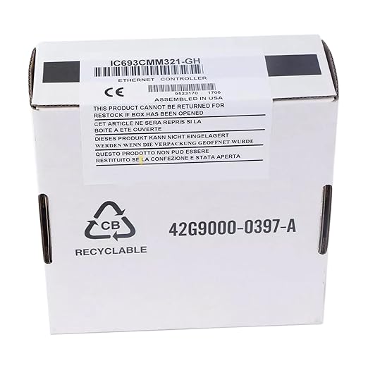 Rakuten - 【◆新品 東京発◆ 適格請求書発行可◆】産業機器用 IC693CMM321-GH PLCユニット【6ヶ月保証】