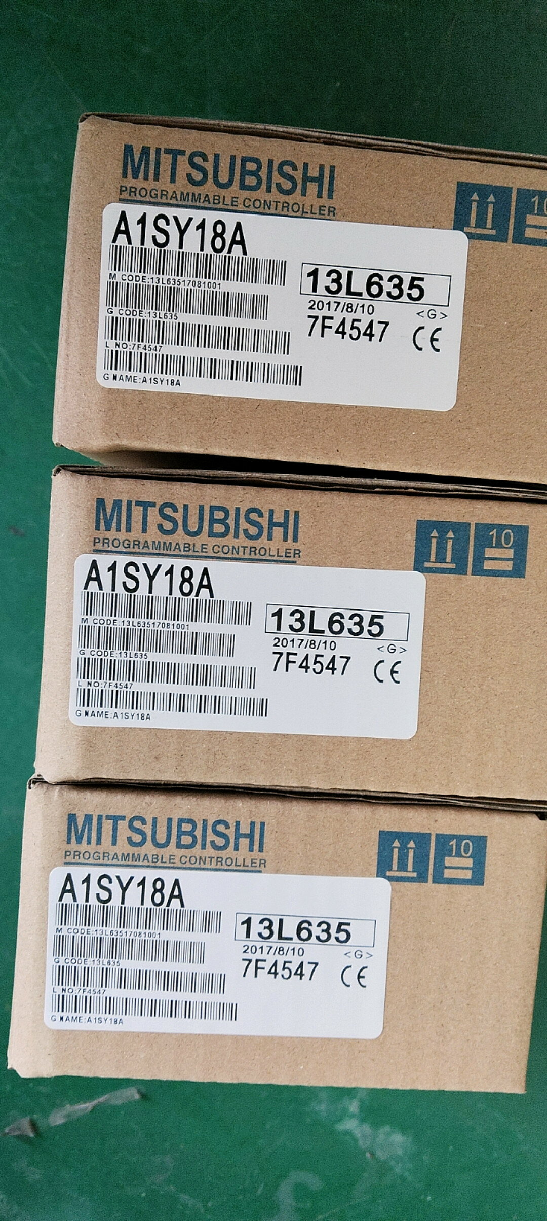 Rakuten - 【◆新品 東京発◆ 適格請求書発行可◆】MITSUBISHI/三菱 PLC シーケンサ 入力ユニット A1SY18A【6ヶ月保証】