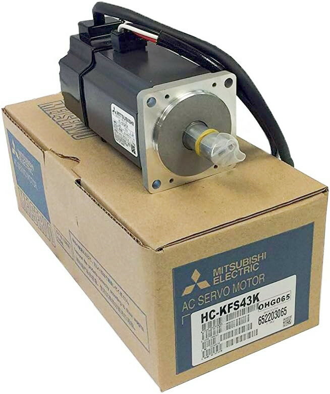 【◆新品 東京発◆ 適格請求書発行可◆】MITSUBISHI/三菱 サーボモーター HC-KFS43K【6ヶ月保証】