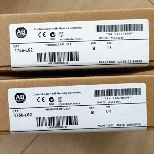 【◆新品 東京発◆ 適格請求書発行可◆】1756-L62 プログラマブルロジックコントローラ PLC Controller 1756-L62【6ヶ月保証】