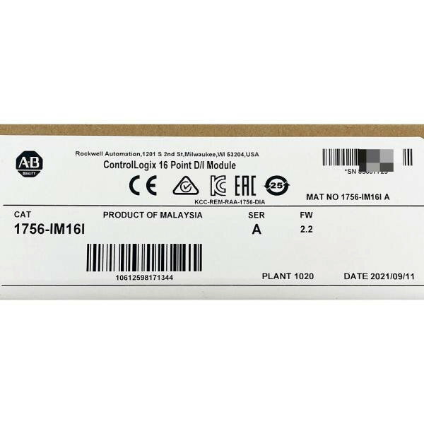 Rakuten - 【◆新品 東京発◆ 適格請求書発行可◆】1756-IM16I 絶縁入力モジュール 1756IM16I 箱入り【6ヶ月保証】