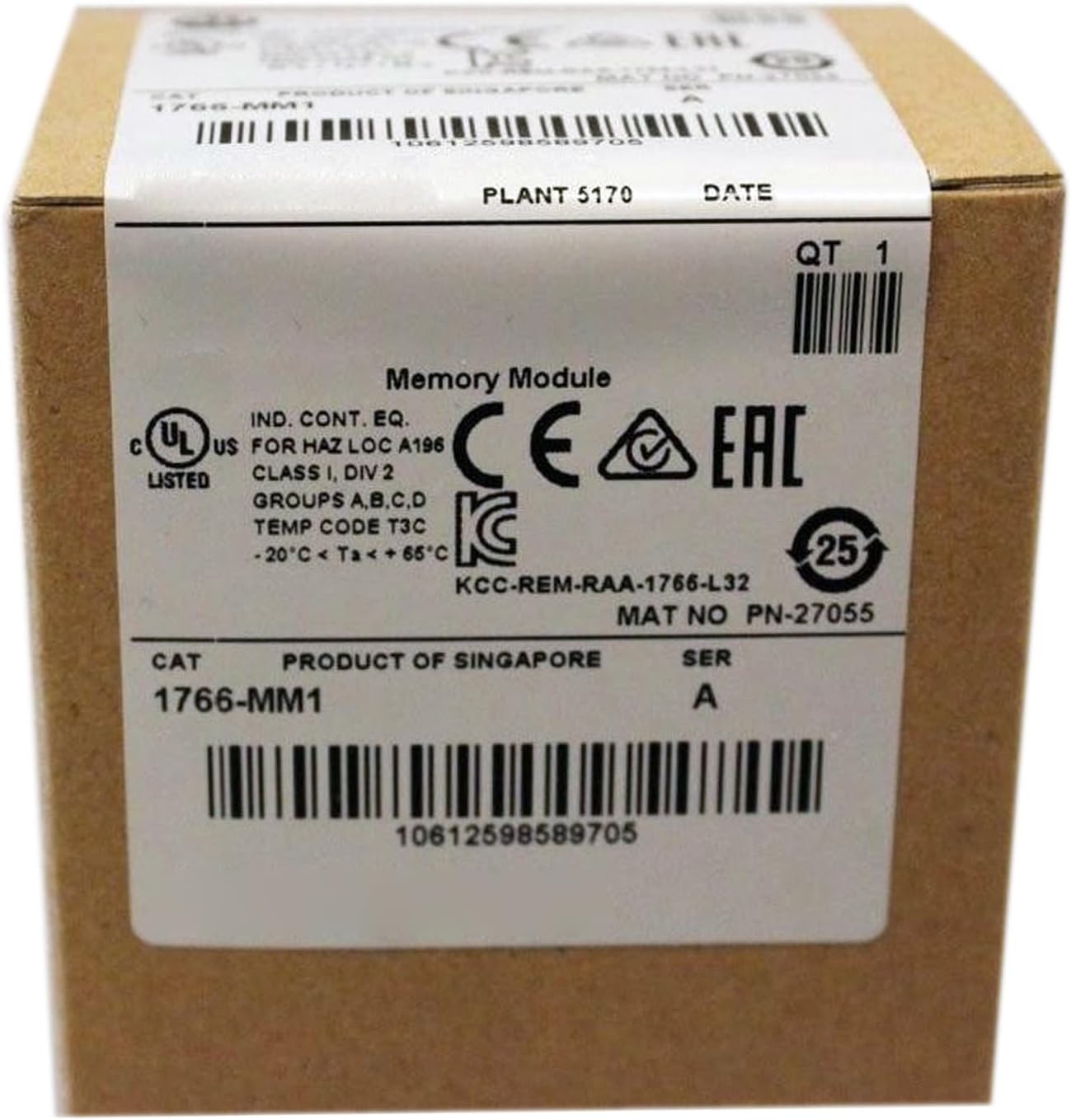 Rakuten - 【◆新品 東京発◆ 適格請求書発行可◆】1766-MM1 PLCユニット 1766MM1 【6ヶ月保証】