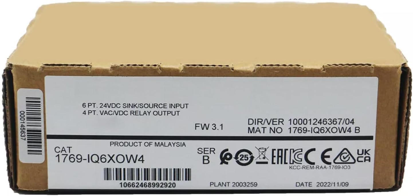 Rakuten - 【◆新品 東京発◆ 適格請求書発行可◆】1769-IQ6XOW4 PLCユニット1769IQ6XOW4 【6ヶ月保証】