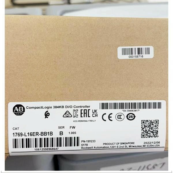 【◆新品 東京発◆ 適格請求書発行可◆】1769-L16ER-BB1B PLCユニット1769L16ERBB1B【6ヶ月保証】