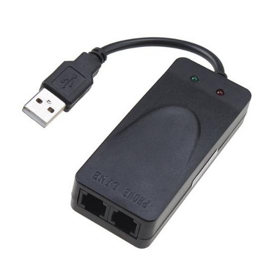 AGPtek External USB2.0 FAX MODEMファックスモデム 56K V.92 V.90 CX93010 win7RJ11ケーブルでパソコンにファクスを受信 送信