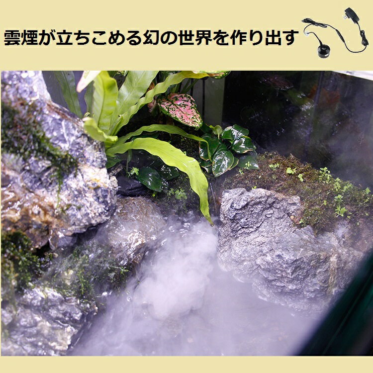 楽天市場 Agptek 超音波霧発生装置 水槽 築山 池など用 ミストメーカー 室内 噴水 Mambate