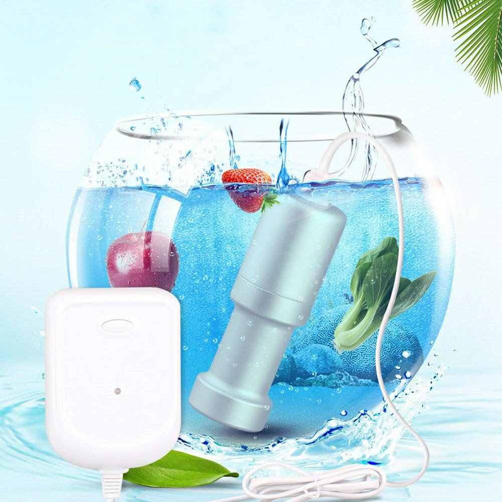 Blumway 超音波ミニ洗濯機 洗浄クリーナー 携帯型 多機能 清潔減菌兼備 義歯ミニポータブル超音波クリーナー フルーツ 野菜 出張 旅行用 2