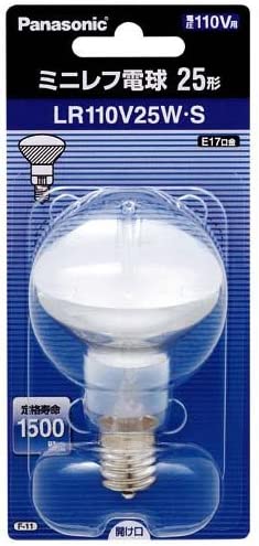 Panasonic(ѥʥ˥å) ߥ˥ŵ LR110V25WS E17ʸԲġ