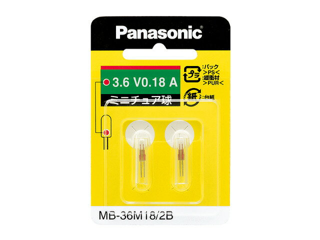 ѥʥ˥å ߥ˥奢 3.6V 0.18A MB-36M18/2B1ѥå2Ǯŵ Ʀŵ  ԥ 򴹵 / ...