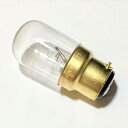 旭光電機工業(アサヒ) T26 B22D 110V 10W クリアー 1個単位販売ページ【返品交換不可】白熱灯 フィラメント 小型電球 口金 ナツメ球 / 電飾・看板(サイン)・スタンドライト・輸入家具・アンティーク品などの補修、交換用に