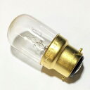 旭光電機工業(アサヒ) T26 B22D 110V 20W クリアー 1個単位販売ページ【返品交換不可】白熱灯 フィラメント 小型電球 口金 ナツメ球 / 電飾・看板(サイン)・スタンドライト・輸入家具・アンティーク品などの補修、交換用に
