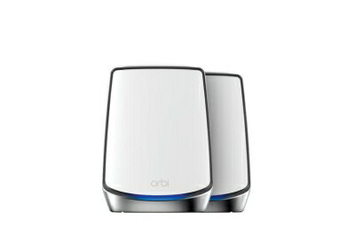 【訳あり品/未使用未開封品】NETGEAR(ネットギア) Orbi WiFi6 メッシュWiFi AX6000 2台セット 無線LAN ルーター 11ax トライバンド RBK852-100JPS 3LDK以上 【Nintendo Switch/PS5/PS4/iPhone/android/PC】中継 強力 広範囲 遠距離 ルーター 機器 高速 安定 モデム