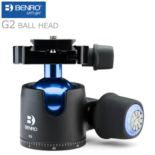 Benro ベンロー ボールヘッド 自由雲台 Gシリーズ G2 耐荷重 14kg 360度 回転 パン ティルト チルト ビデオ カメラ デジタルカメラ 撮..