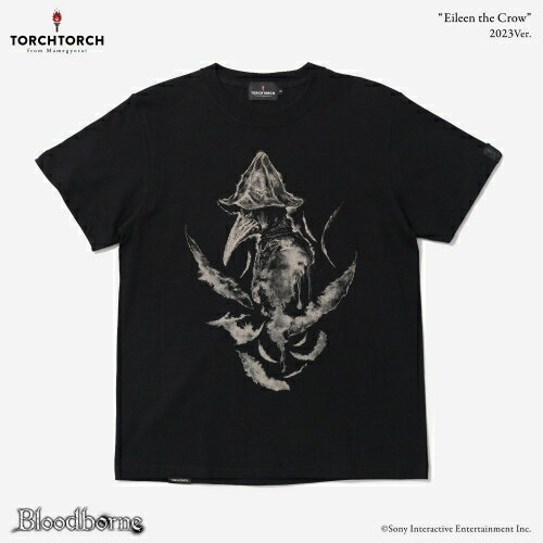  Bloodborne × TORCH TORCH/ Tシャツコレクション: 狩人狩りアイリーン 2023 ver ブラック × オークル M