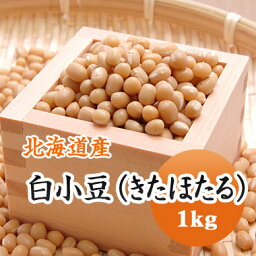 小豆　白小豆 (きたほたる) 北海道産 1kg 【令和4年産】 数量限定