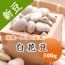 白花豆 しろはな豆 北海道産 500g【令和6年産】