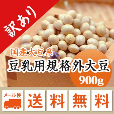 大豆 等外品　岩手県産　規格外 900g【令和5年産】 メー