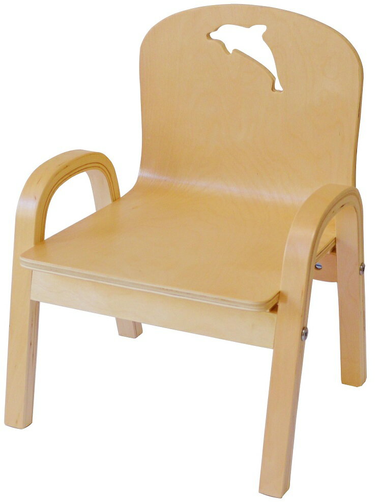 【楽天市場】MAMENCHI 木製キッズチェア 組立済 イルカ ナチュラルスタッキングチェア 木製イス 幼児イス 子ども用椅子 子ども用イス