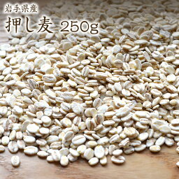 【ゆうパケット 送料無料】押し麦 500g 岩手県産 大麦