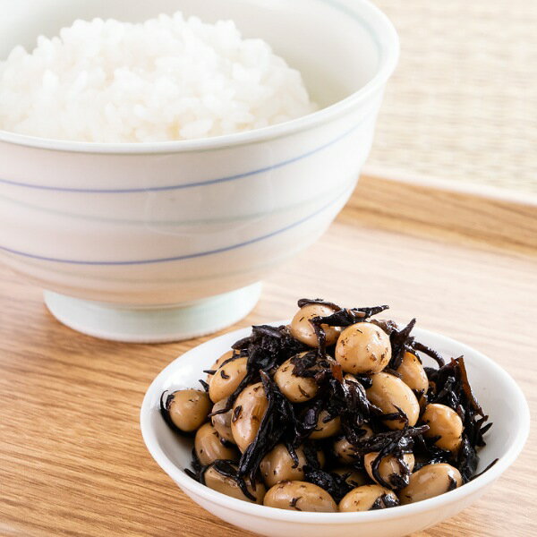 志賀商店 豆屋 国内産 ひじき豆 煮豆 140g 大豆 瀬戸内海産 ひじき やわらか 食物繊維 健康