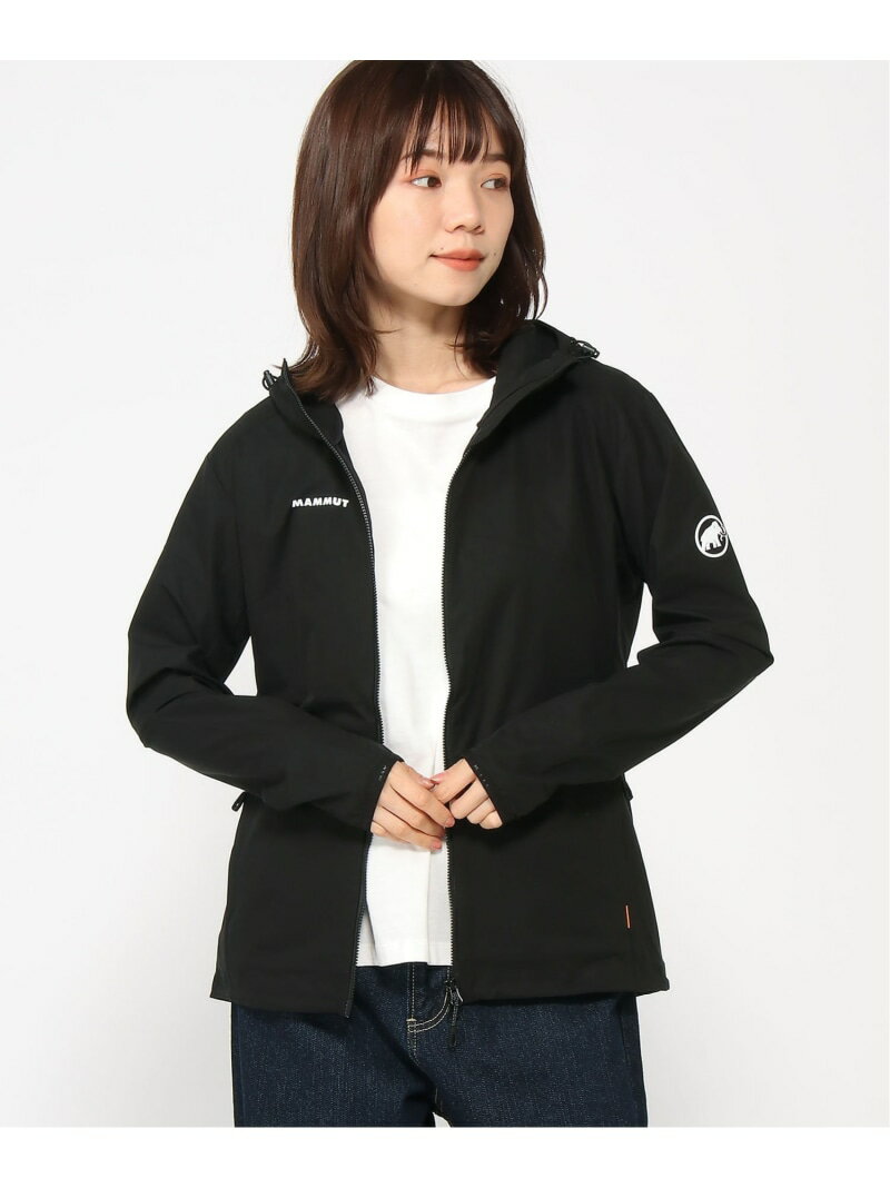 MAMMUT/ W GRANITE SO Hooded Jacket AF Women MAMMUT マムート ジャケット・アウター ブルゾン・ジャンパー ブラック ネイビー グレー【送料無料】[Rakuten Fashion]