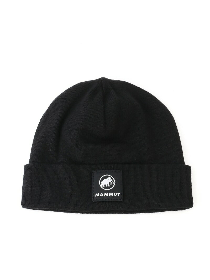 【公式】MAMMUT/マムート フェドス ビーニー / Fedoz Beanie MAMMUT マムート 帽子 ニット帽・ビーニー ブラック ネイビー【送料無料】[Rakuten Fashion]