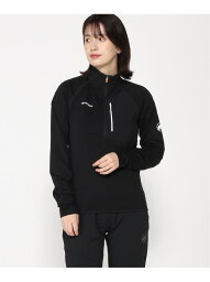 MAMMUT/(W)Aenergy Light ML Half Zip Pull AF Women MAMMUT マムート トップス カットソー・Tシャツ ブラック ネイビー【送料無料】[Rakuten Fashion]