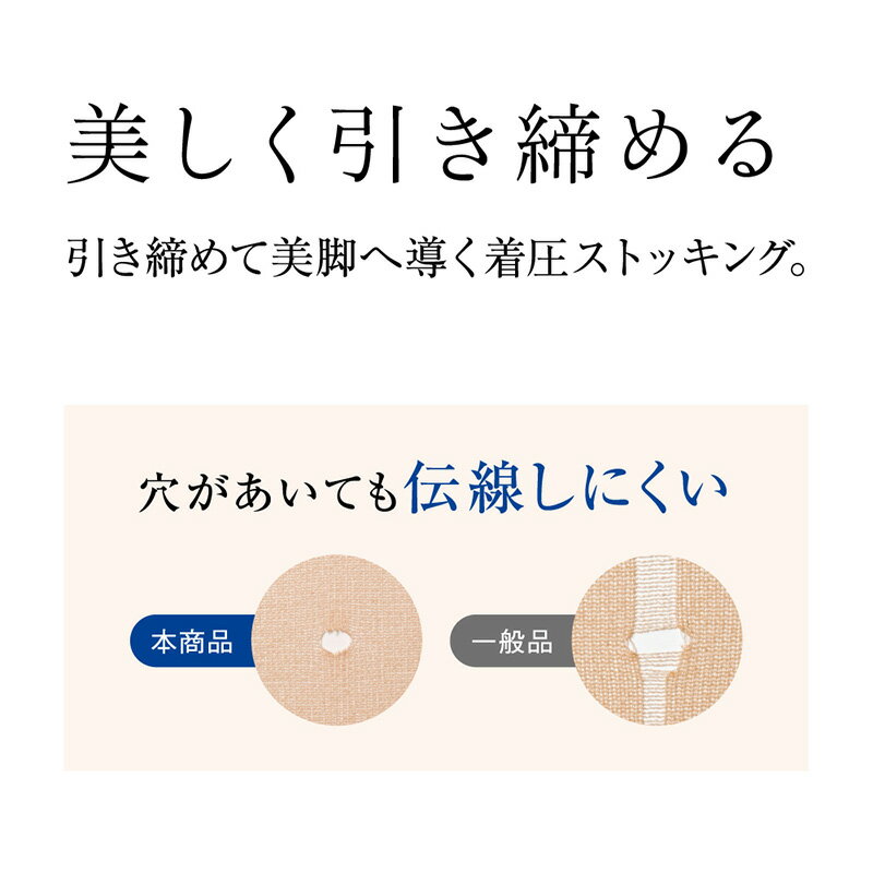 グンゼ サブリナ 着圧ストッキング 足首13h...の紹介画像2