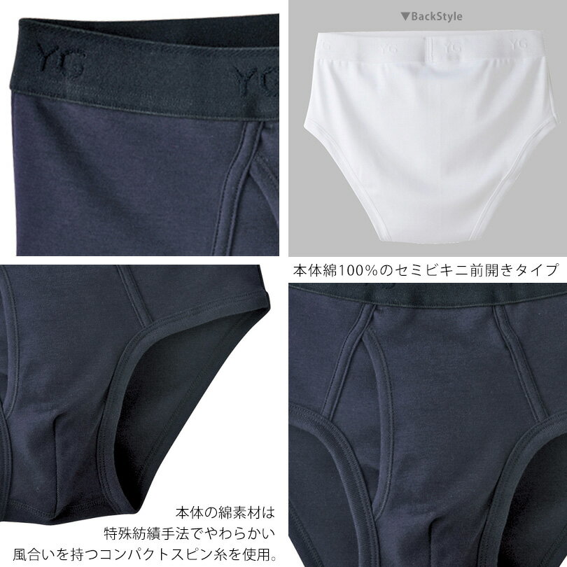 グンゼ セミビキニブリーフ メンズ ブリーフ ...の紹介画像3